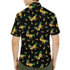 Funny Cute Pineapple Tropical Fruit Hawaiian Shirt S-5XL
