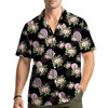 Tropical Floral Tennis Pattern Summer Vacation Hawaiian Shirt S-5XL
