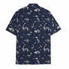 Vintage Dinosaur Skeleton Jurassic Hawaiian Shirt S-5XL