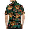 Funny Bigfoot Hot Dog Summer Vacation Hawaiian Shirt S-5XL
