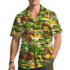 Funny Beer Bigfoot Tropical Summer Beach Hawaiian Shirt S-5XL