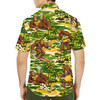 Funny Beer Bigfoot Tropical Summer Beach Hawaiian Shirt S-5XL