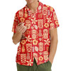 Colorful Tiki Vibrant Tropical Summer Hawaiian Shirt S-5XL