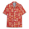 Colorful Tiki Vibrant Tropical Summer Hawaiian Shirt S-5XL