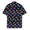 Neon Pizza Funny Space Galaxy Hawaiian Shirt S-5XL