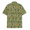 Zombie Hula Girl Tropical Skull Spooky Hawaiian Shirt S-5XL