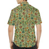 Zombie Hula Girl Tropical Skull Spooky Hawaiian Shirt S-5XL