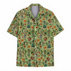 Zombie Hula Girl Tropical Skull Spooky Hawaiian Shirt S-5XL