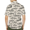 Vintage Fish Fisherman Fishing Gift Hawaiian Shirt S-5XL