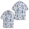Funny Bigfoot Sasquatch Vintage Yeti Hawaiian Shirt S-5XL