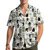 Tropical Bigfoot Summer Palm Tree Beach Hawaiian Shirt S-5XL