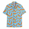 Funny Hot Dog Food BBQ Summer Beach Hawaiian Shirt S-5XL