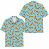 Funny Hot Dog Food BBQ Summer Beach Hawaiian Shirt S-5XL