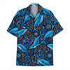 Blue Whale Ocean Sea Life Humpback Vacation Hawaiian Shirt S-5XL