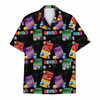 Funny Bingo Lucky Game Night Colorful Casino Hawaiian Shirt S-5XL