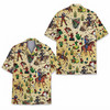 Mexican Cowboy Skeleton Dia De Los Muertos Western Hawaiian Shirt S-5XL