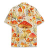 Vintage Mushroom Colorful Fungi Retro Tropical Hawaiian Shirt S-5XL