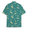 Skeleton Surfing Vintage Summer Beach Hawaiian Shirt S-5XL