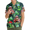 Tropical Bigfoot Alien Sasquatch Summer Beach Hawaiian Shirt S-5XL
