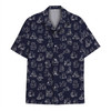 Black Cat Pattern Funny Cat Lover Summer Hawaiian Shirt S-5XL
