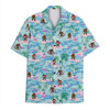 Tropical Bigfoot Surfing Monster Summer Beach Hawaiian Shirt S-5XL