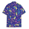 Neon Raccoon Hawaiian Shirt Vibrant Animal Print Aloha Shirt S-5XL