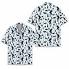 Bigfoot Sasquatch Pine Tree Snow Forest Hawaiian Shirt S-5XL