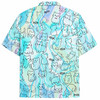 Cute Pastel Cat Tropical Beach Vacation Hawaiian Shirt S-5XL