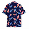 Patriotic America Red White Blue Popsicle 4th Of July Hawaiian Shirt S-5XL