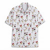 Funny Santa Hat Wine Cocktail Christmas Hawaiian Shirt S-5XL