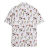 Funny Santa Hat Wine Cocktail Christmas Hawaiian Shirt S-5XL