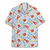 Funny Lobster Crab Seafood Summer Beach Hawaiian Shirt S-5XL