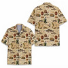 Vintage Fisherman Deep Sea Fishing Summer Hawaiian Shirt S-5XL