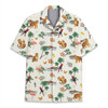 Tropical Tiger Parrot Flamingo Animal Hawaiian Shirt S-5XL