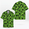 Tropical Bigfoot Sasquatch Palm Tree Leaf Hawaiian Shirt S-5XL
