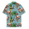 Skull Pineapple Vibrant Tropical Summer Hawaiian Shirt S-5XL