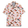 Cute Dachshund Valentine Sausage Dog Hawaiian Shirt S-5XL