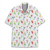 Tropical Cocktail Limes Summer Beach Hawaiian Shirt S-5XL