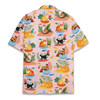 Cute Cat Summer Beach Tropical Hawaiian Shirt S-5XL