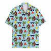 Bigfoot Alien Retro Pixel UFO Summer Hawaiian Shirt S-5XL
