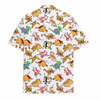 Funny Dinosaur Pizza Taco Hamburger Hawaiian Shirt S-5XL