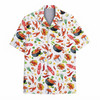 Fun Lobster Seafood Beer Print Summer Hawaiian Shirt S-5XL