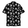 Black White Nautical Lobster Sea Life Hawaiian Shirt S-5XL