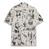 Vintage Raccoon Opossum Animal Music Band Hawaiian Shirt S-5XL
