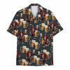 Funny Beer Bigfoot Tropical Summer Hawaiian Shirt S-5XL