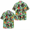 Tropical Raccoon Aloha Shirt Hawaiian Shirt S-5XL