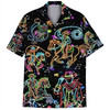 Neon Cowboy Western Rodeo Hawaiian Shirt S-5XL