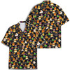 Funny Duck Colorful Halloween Rubber Duck Hawaiian Shirt S-5XL