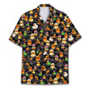 Funny Duck Colorful Halloween Rubber Duck Hawaiian Shirt S-5XL