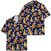 Galaxy Cat Pizza Vintage Hawaiian Shirt S-5XL